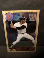 2021 Topps Series 1 Willie Mays Topps Chrome Refractor 70 Years Of Topps