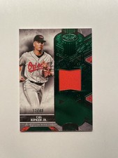 2025 Topps Tier One Legend Relic -- Cal Ripken Jr. Green Foil /49 -- Orioles HOF