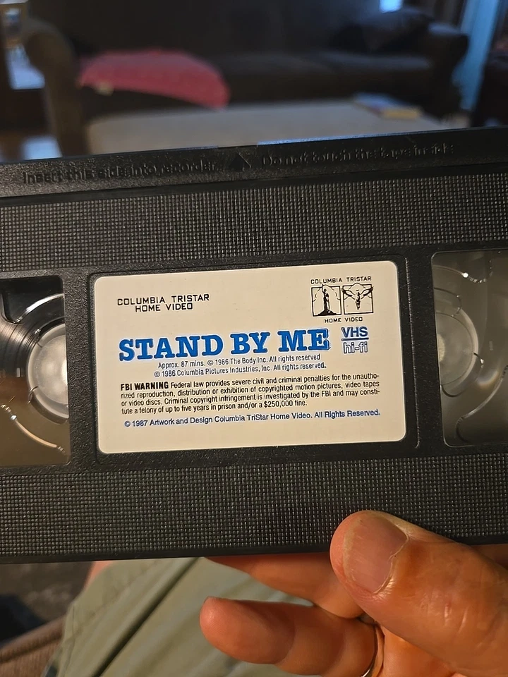 Stand by Me VHS River Phoenix, Wil Wheaton, Corey Feldman Columbia 1998 - Image 3 of 3