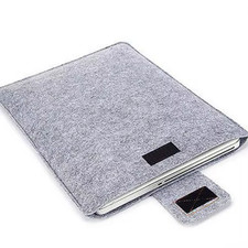 Felt Sleeve Slim Tablet Case Cover Bag for Macbooks Air Pro 11 13 15 Inch Solid