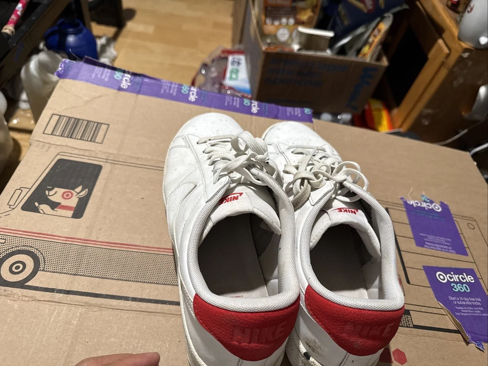 Zapatillas bajas Nike Pointure Wimbledon blancas vintage años 80 talla 11   Foto 4 de 4