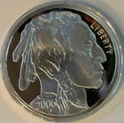 12oz Silver Round Bullion 2006 Buffalo - Proof