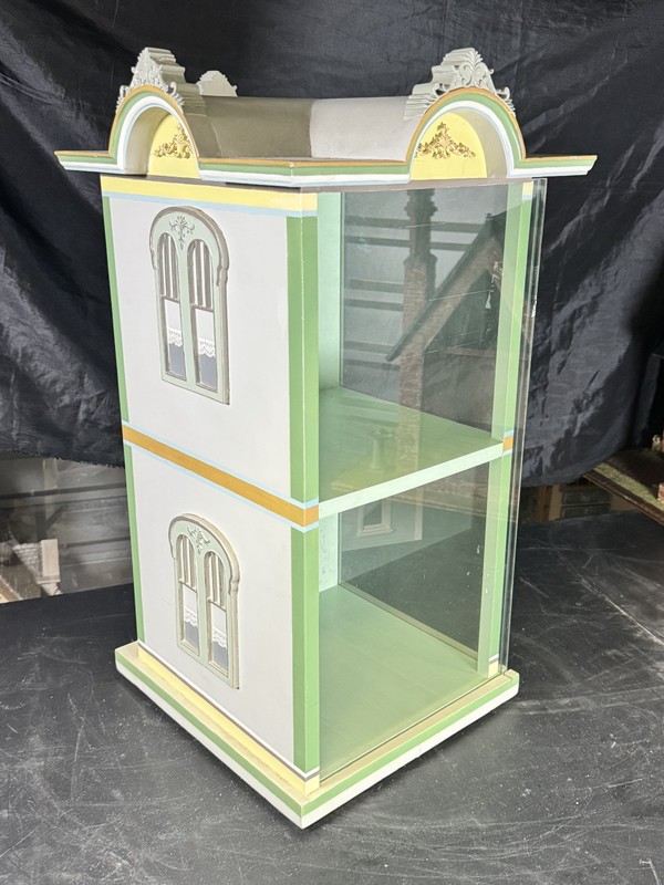 Artisan Glass Door Dollhouse Style Display Cabinet Bespaq LSS19
