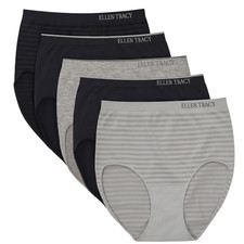 Underwear Briefs Seamless Essentials Multi Color 5-Pack Womens M BY Ellen Tracy