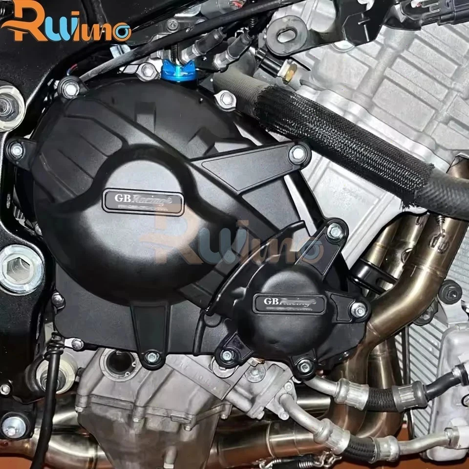 Cubierta protectora motor moto para SUZUKI GSXR 1000/R L7-L9 2017-2023 negra Foto 2 de 4