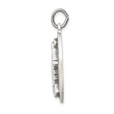 Silver Antiqued Miraculous Medal QC5523