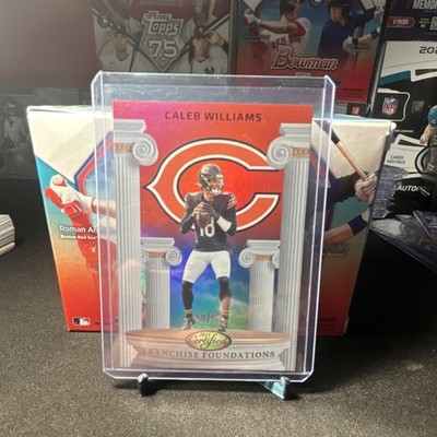 Panini 2025 Certified Caleb Williams Franchise Foundations #FFO-CWS /99 Bears