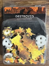 Battlefront AT005 Destroyed Markers (8 Markers) WWII Miniatures Game New