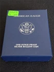 2004-W PROOF American Silver Eagle Dollar.   ASE.   OGP NO C.O.A        #MF-0423