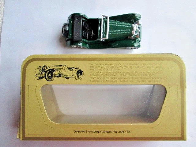 Matchbox Models of Yesteryear Y-1 1936 Jaguar SS 100 mit BOX - Bild 2 von 3