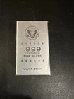 STATE VAULT BRICK OF (5) 1 OZ SILVER BARS .999 CERTIFIED FINE SILVER