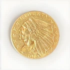 Indian Head 1912 $2.50 Gold Half Eagle Coin Pre-1933 US Business Strike