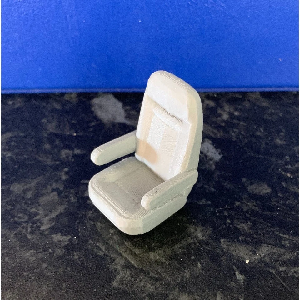 Model Boat Fittings Seat 1:15 Scale Rc model boats & dioramas - Image 2 of 4