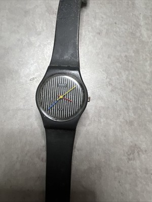 Limited Edition Swatch Watch  Don't Be too Late  1984 Vintage