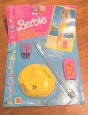 Vintage 1991 Mattel Barbie Play N Display Doll Stand Beach Party