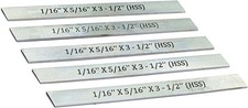 Hss Cut of Blade 1/16"x5/16"x3-1/2" Grade Hardened Ground Parting Tool 10x Cut
