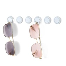 Sunglasses Organizer Wall Mounted Sunglasses Holder 6 Pack Hanging Eyeglass H...