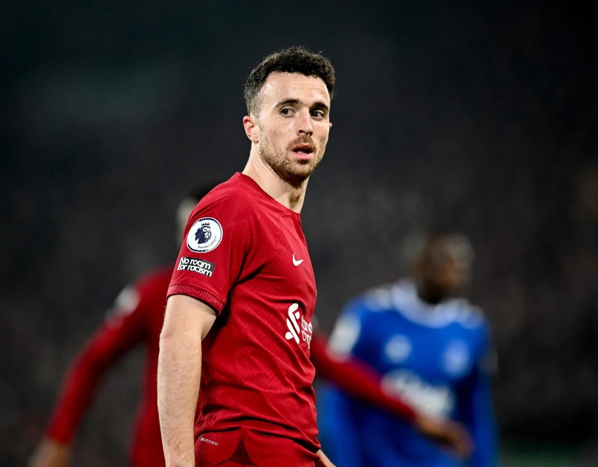 Maillot De Football Liverpool 2023/2024 DIOGO JOTA #20 - Taille L - Occasion
