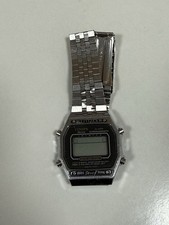 Citizen Vintage Digital Uhr Herren Edelstahl Armband JAPAN