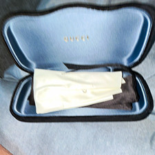 GUCCI Black Hard Eyeglass Case for Glasses Sunglasses, Unisex Department