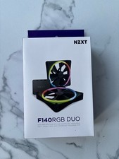 NZXT F140 RGB Duo 140mm Case Fan Black (2-Pack)