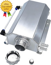 2L Universal Aluminum Radiator Coolant Overflow Expansion Tank Recovery
