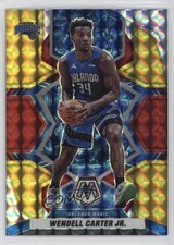 2021 Panini Mosaic Choice Fusion Red & Yellow Prizm 48/88 Wendell Carter Jr 1d0h