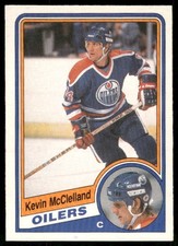1984-85 O-Pee-Chee #253 Kevin McClelland