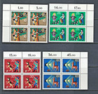 GERMANY BERLIN 1972 #9NB88-9NB91, #9NB92-9NB95, 9NB96 Blocks of four MNH — photo 1