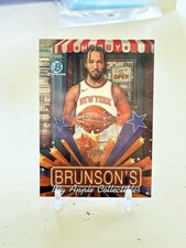 2025-26 Bowman Basketball Chrome Hobby Stars Jalen Brunson #HS-11