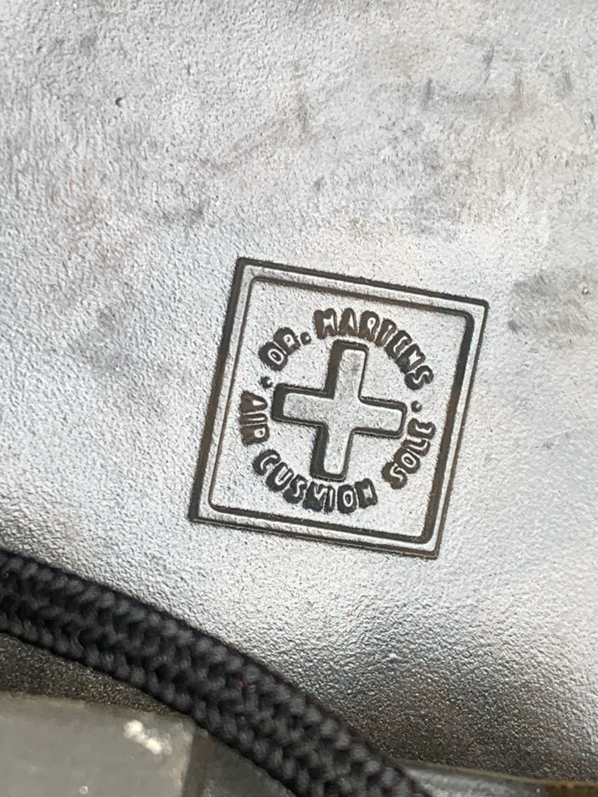 Dr Doc Martens Laurenne Distressed Black Leather Lace Up Boots Melbourne Size 6L thumbnail 5