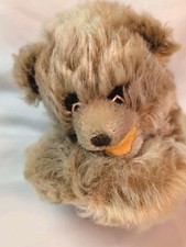 Steiff Zotty Teddy Bear Tan Mohair 7 Germany Vintage Paws Adorable