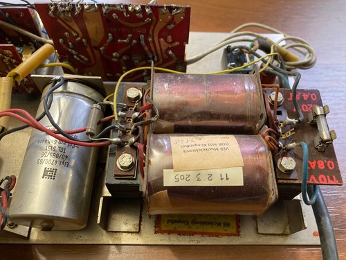 Vintage Vermona Regent 300K Verstärker - Federhall, voll funktionsfähig - Bild 8 von 11