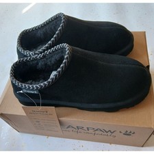 NIB BEARPAW Tabitha Comfort Wool/Suede Slippers - Size 7