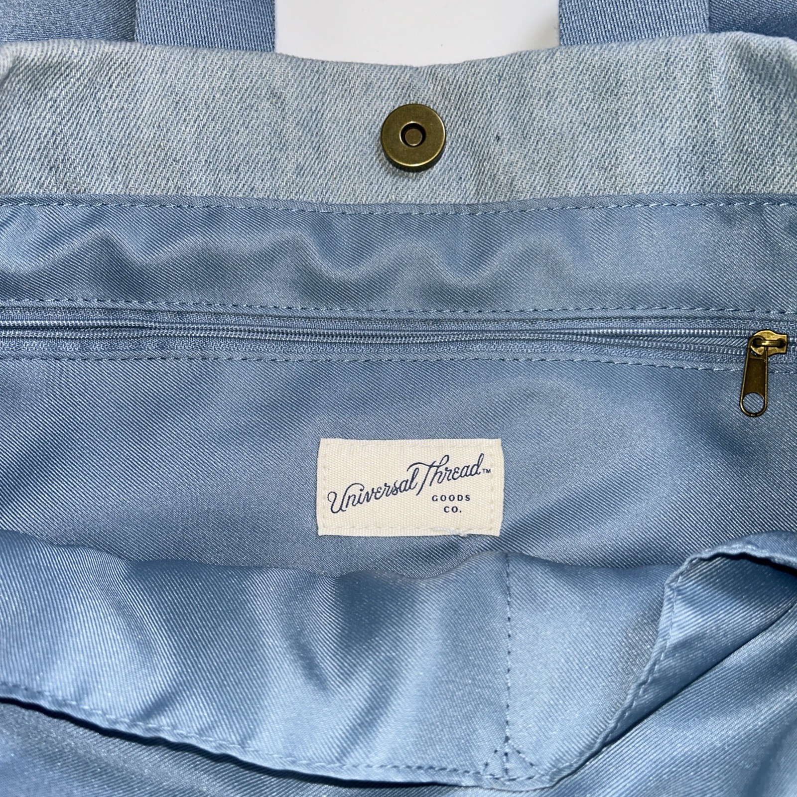 Universal Thread Light Blue Tote Beach Laptop Gym… - image 5