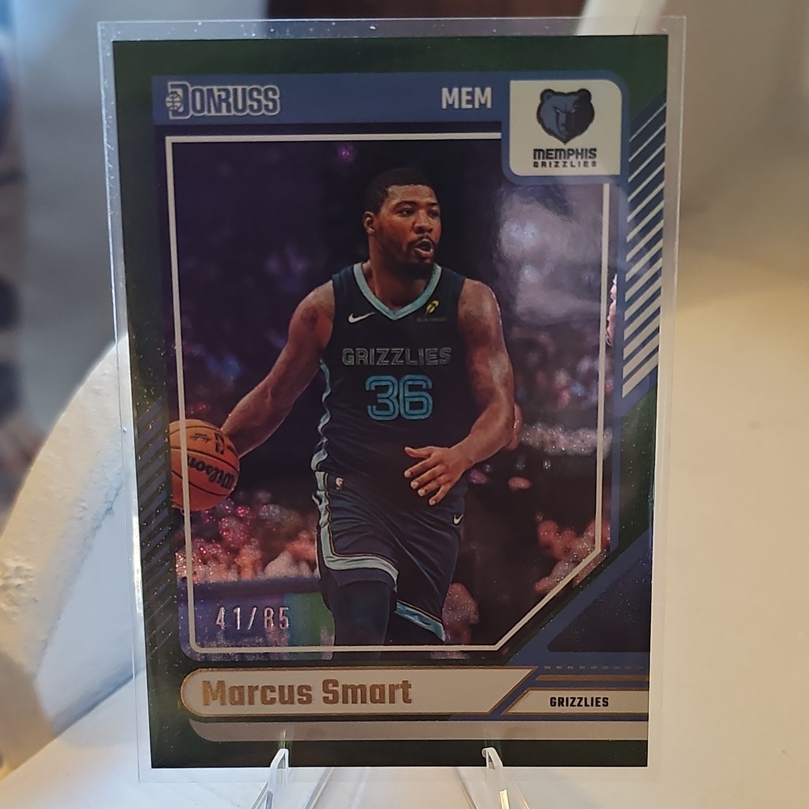 Panini 2024-25 Donruss Marcus Smart Memphis Grizzlies #7 Serial Numbered 41/85