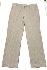 M S womens grey stright trousers size 14 front zip W36 inside leg 29