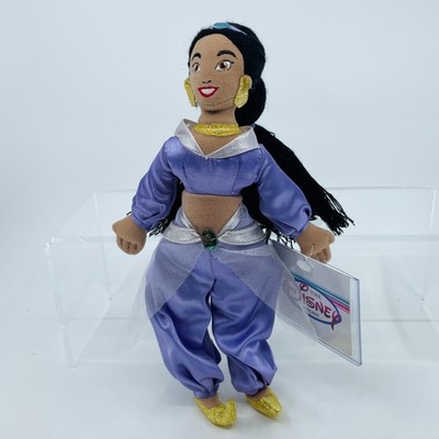 Disney Store Aladdin Princess Jasmine Bean Bag Plush