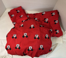 Disney Mickey Mouse twin sheet set 1 fitted, 1 flat, 1 pillow case