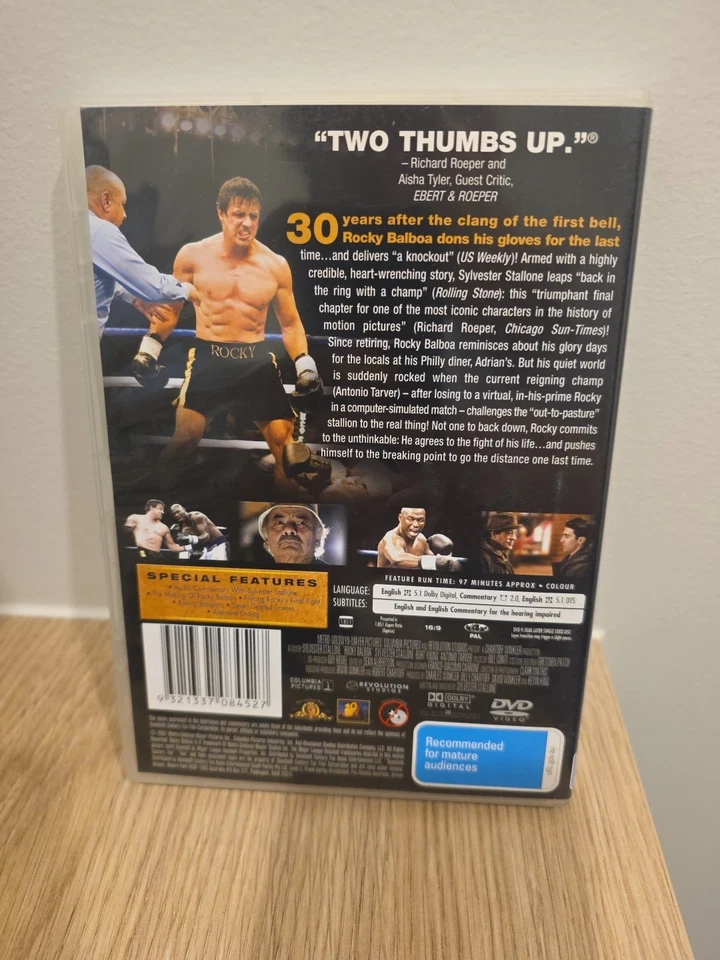 Rocky Balboa (DVD, 2006) Mint Condition, Free Shipping  - image 2 of 3
