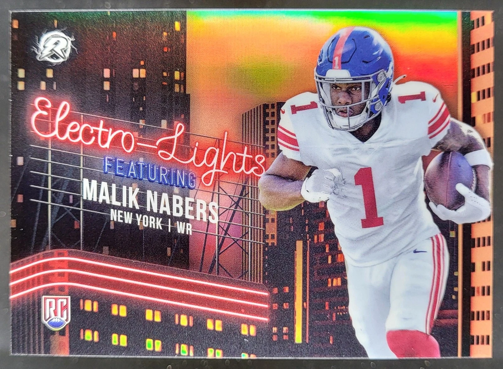 Malik Nabers Topps Resurgence Electro-Lights #EL11 Base