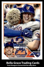 2023 Topps Update Brett Baty #US158 New York Mets Rookie MLB Baseball