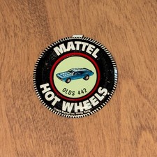 Hot Wheels Redline 1969 Olds 442 Original Metal Button Badge Pin 1971 Oldsmobile Hot Wheels Redline 1969 Olds 442 Original Metal Button Badge Pin 1971 Oldsmobile