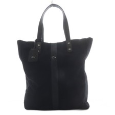 Lacoste LACOSTE borsa tote melton pelle logo nero/YO14 GY18 uomo donna