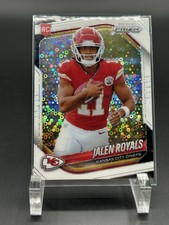 2025 Panini Prizm - Rookies Jalen Royals #341 White Disco Prizm (RC)