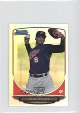 2013 Bowman Chrome Minis Refractor 114/125 Adam Walker #241 7p8