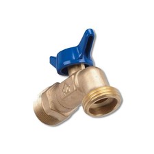 Homewerks 3/4 in MIP X 3/4 in MHT Brass Hose Bibb VHBQTCF4