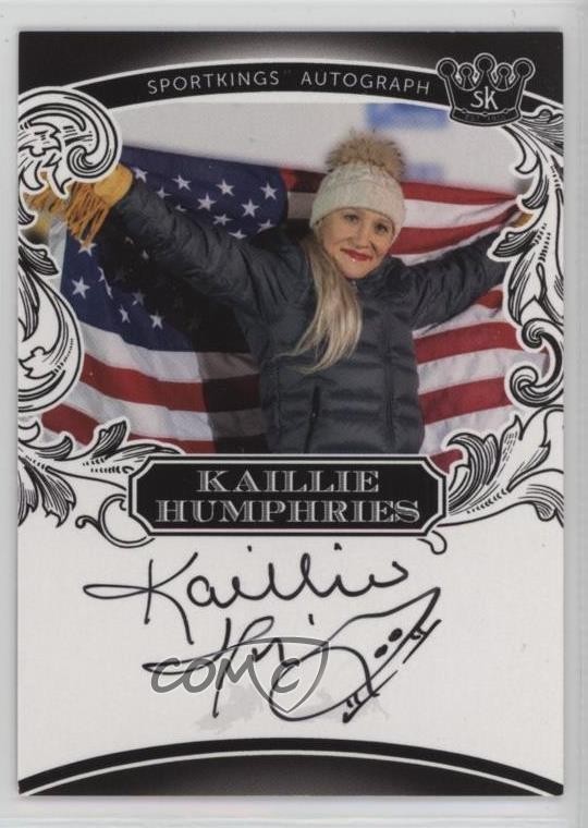 2024 Sportkings Volume 5 Kaillie Humphries #A134 Auto n5h