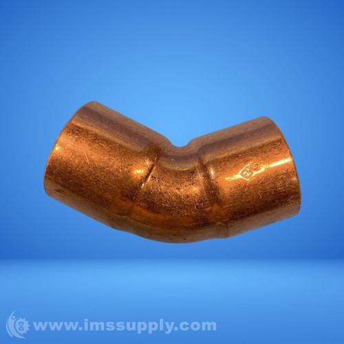 Copper Elbow Fitting, 45 Degree Bend FNIP