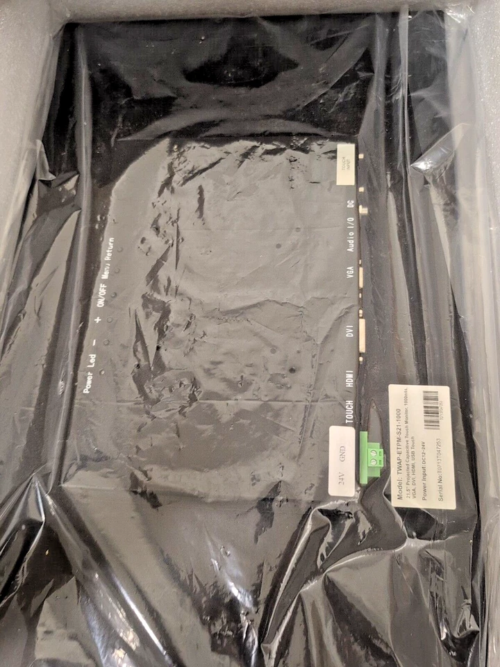 21.5 Inch Panel  Mount Touch Screen Monitor Display  - 	TWAP-ETPM-S21-1000 - Image 2 of 4